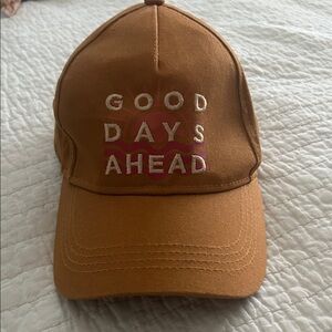 Sonoma Tan Baseball Cap with Embroidered Design